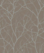 Antonina Vella Trees Silhouette Brown Wallpaper