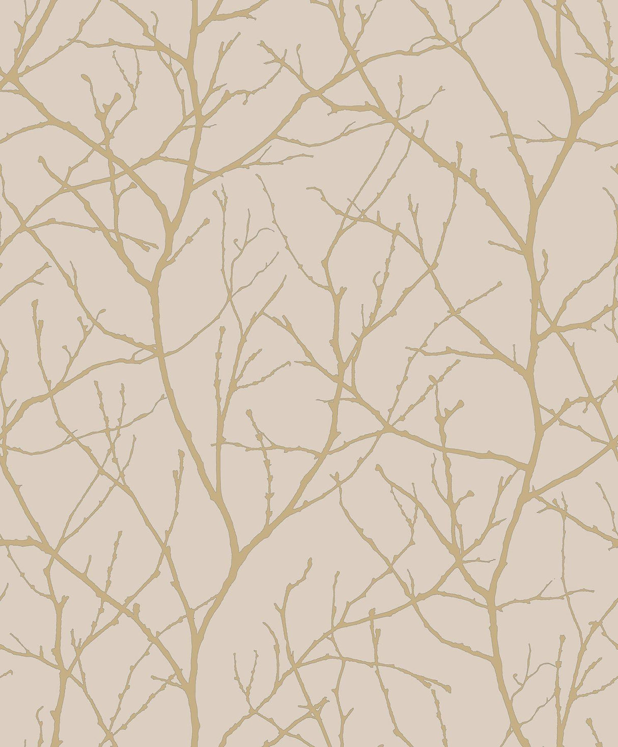 Antonina Vella Trees Silhouette Beige Wallpaper
