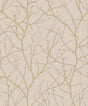 Antonina Vella Trees Silhouette Beige Wallpaper