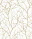 Antonina Vella Trees Silhouette White & Off-White Wallpaper