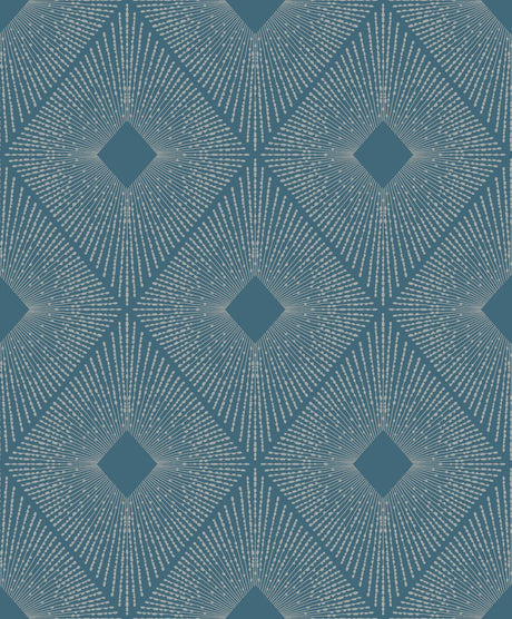 Antonina Vella Harlowe Blue Wallpaper