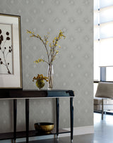Antonina Vella Harlowe Grey Wallpaper