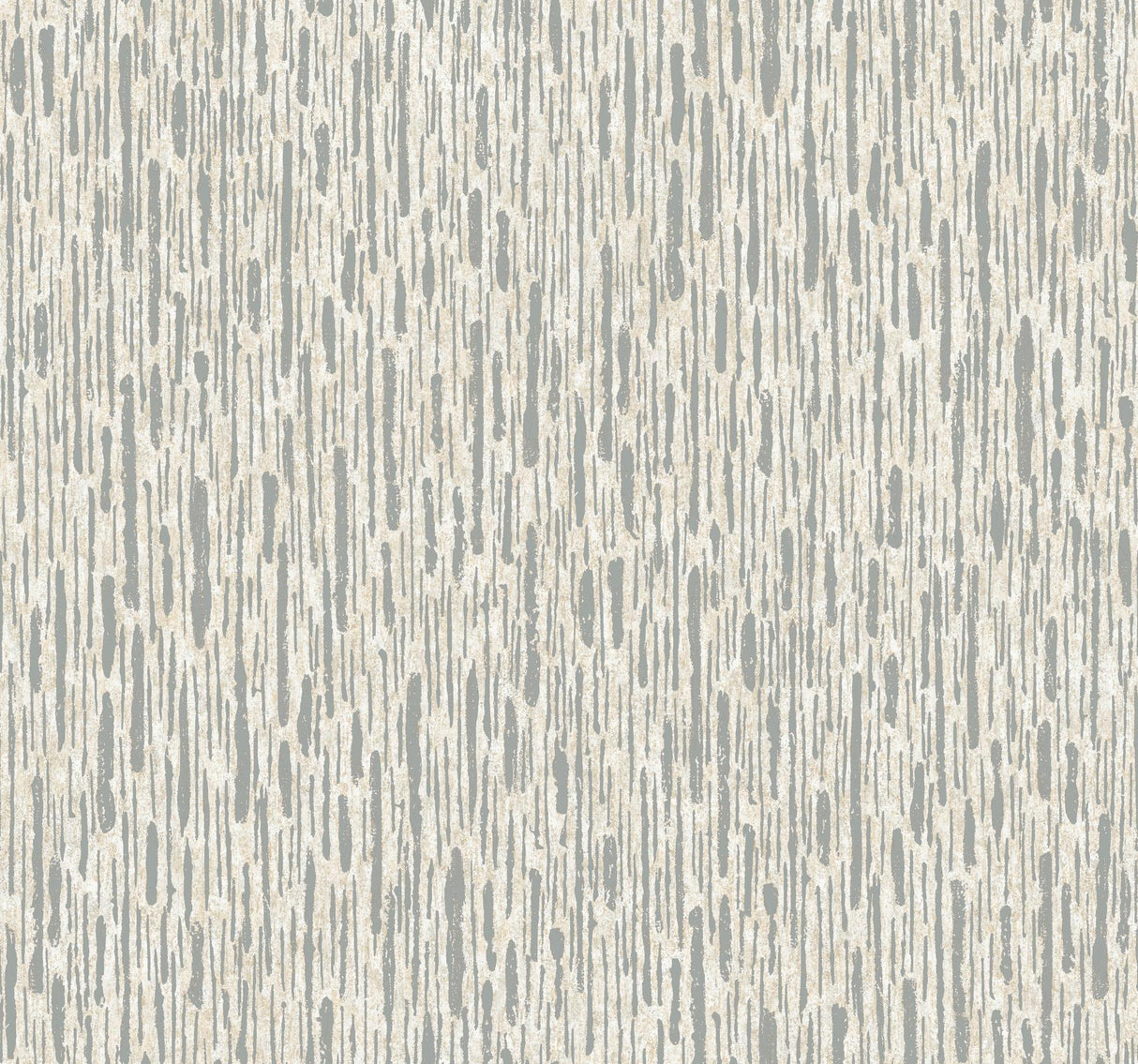 Antonina Vella Metallic Cascade White & Off-White Wallpaper