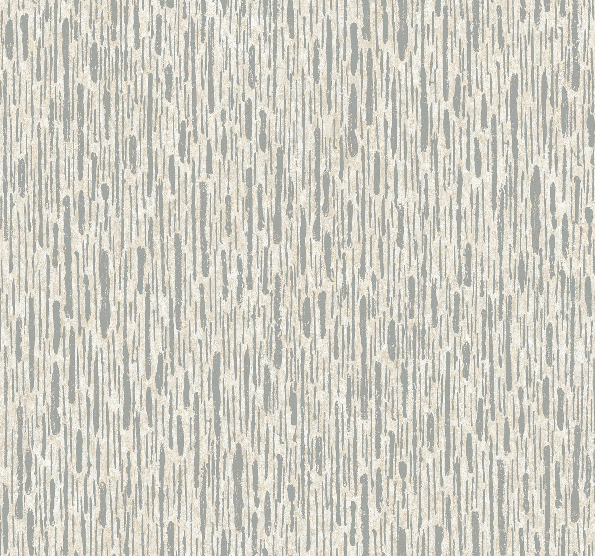 Antonina Vella Metallic Cascade White & Off-White Wallpaper