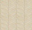 Antonina Vella Luminous Leaves Beige Wallpaper
