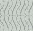 Antonina Vella Graceful Geo Blue Wallpaper