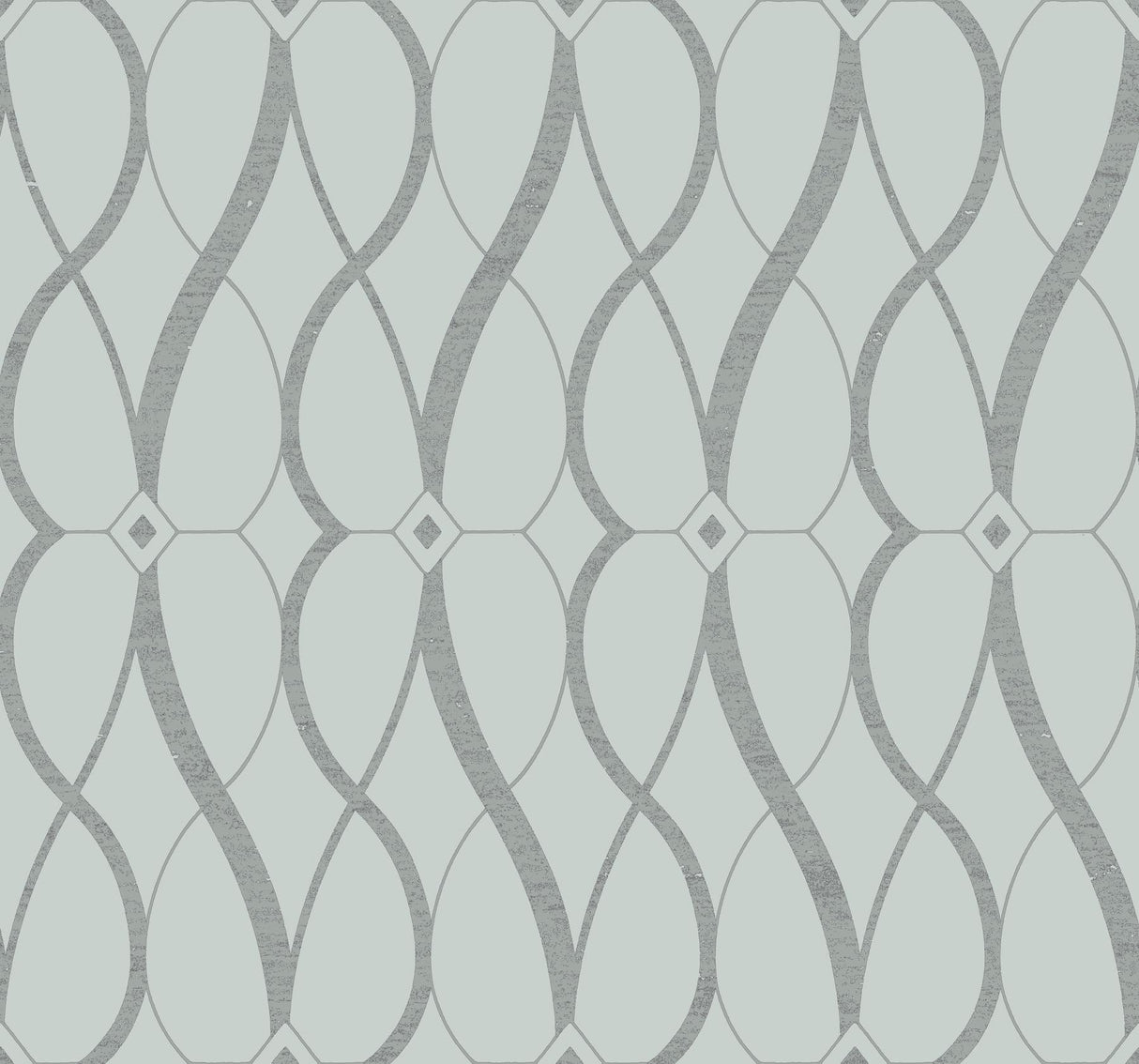 Antonina Vella Graceful Geo Blue Wallpaper