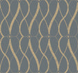 Antonina Vella Graceful Geo Grey Wallpaper