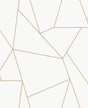 Antonina Vella Nazca White & Off-White Wallpaper