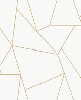 Antonina Vella Nazca White & Off-White Wallpaper