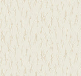Antonina Vella Sprigs White & Off-White Wallpaper