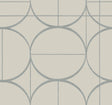 Antonina Vella Sun Circles Brown Wallpaper