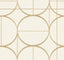 Antonina Vella Sun Circles White & Off-White Wallpaper