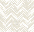 Antonina Vella Polished Chevron White & Off-White Wallpaper