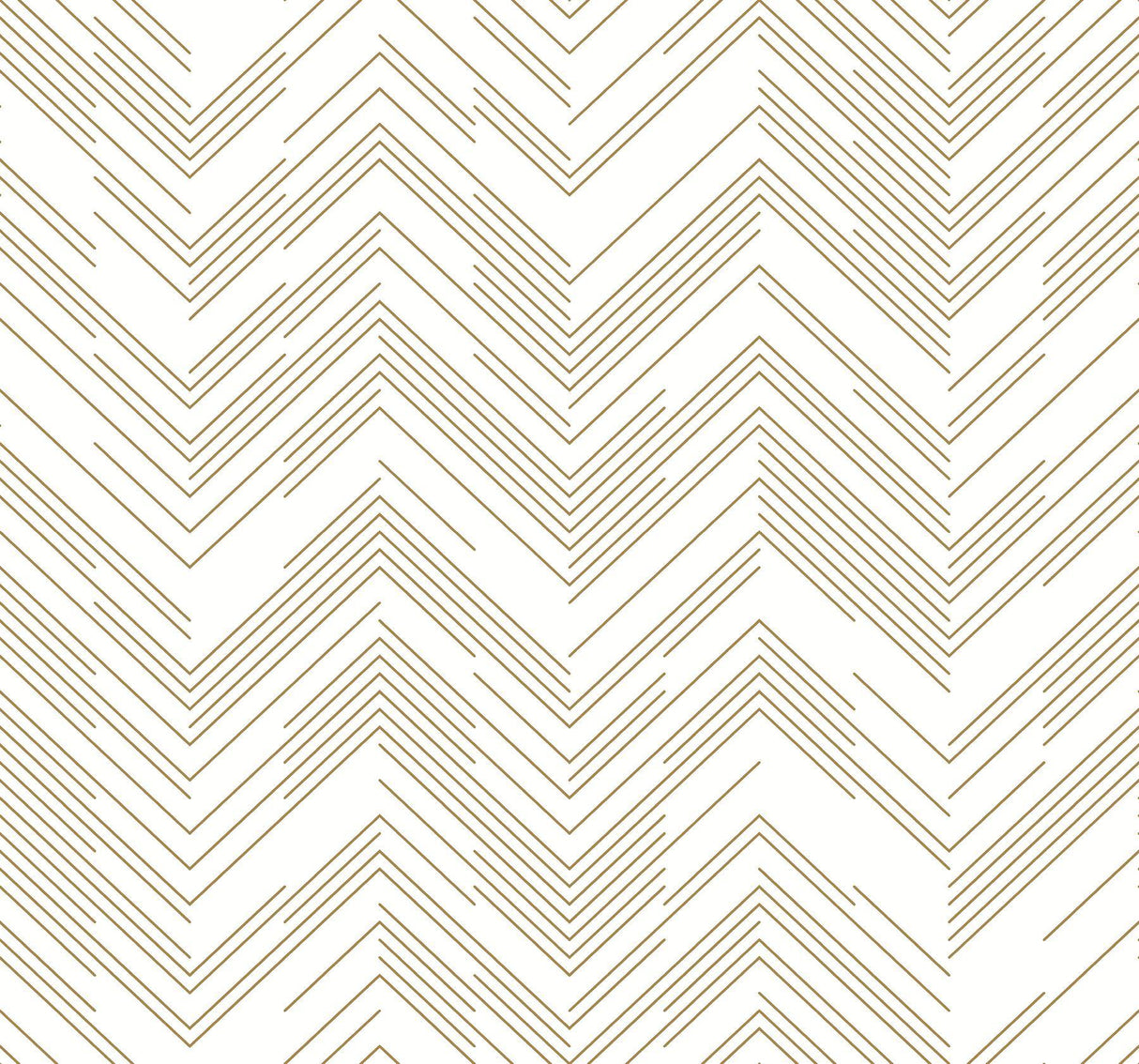 Antonina Vella Polished Chevron White & Off-White Wallpaper