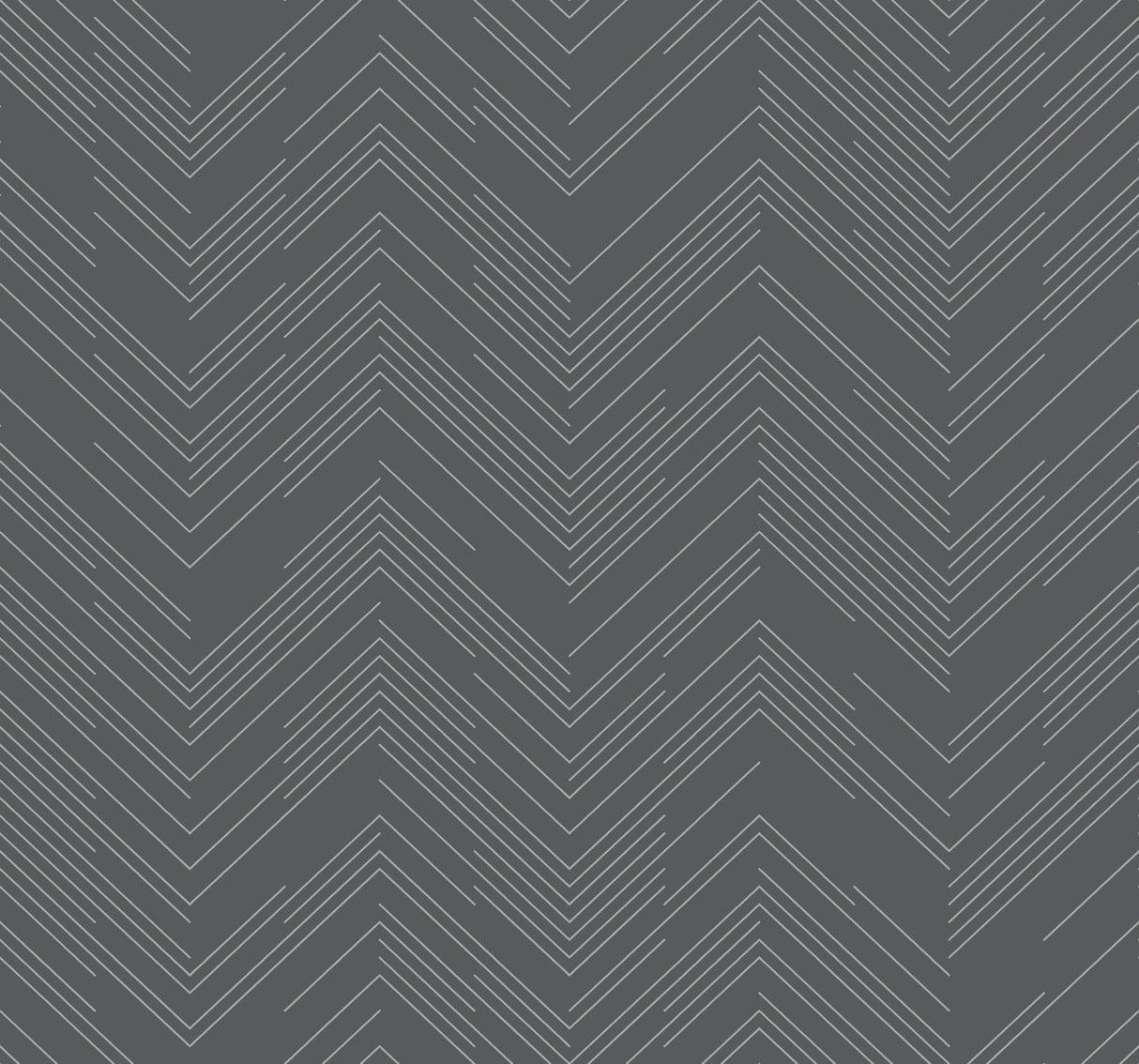 Antonina Vella Polished Chevron Grey Wallpaper