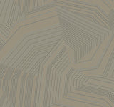 York Dotted Maze Metallic Wallpaper