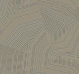 York Dotted Maze Metallic Wallpaper