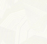 York Dotted Maze White & Off White Wallpaper
