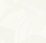 York Dotted Maze White & Off White Wallpaper