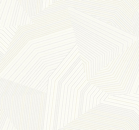 York Dotted Maze White & Off White Wallpaper
