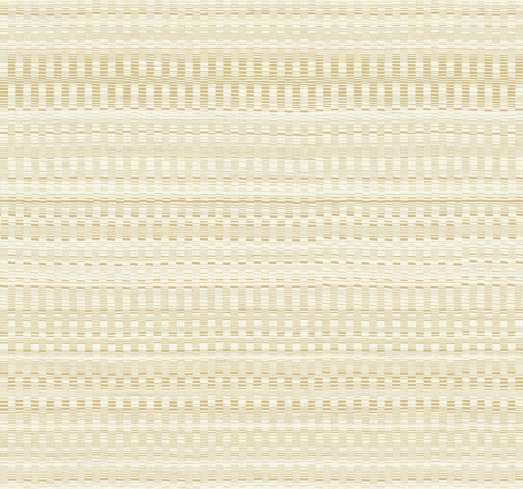 York Tapestry Stitch Yellow Wallpaper