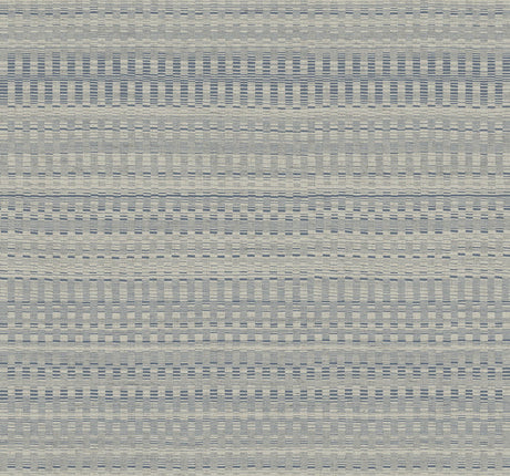 York Tapestry Stitch Blue Wallpaper