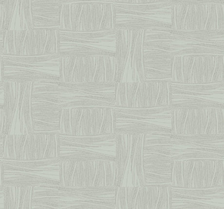 York Wicker Dot Green Wallpaper