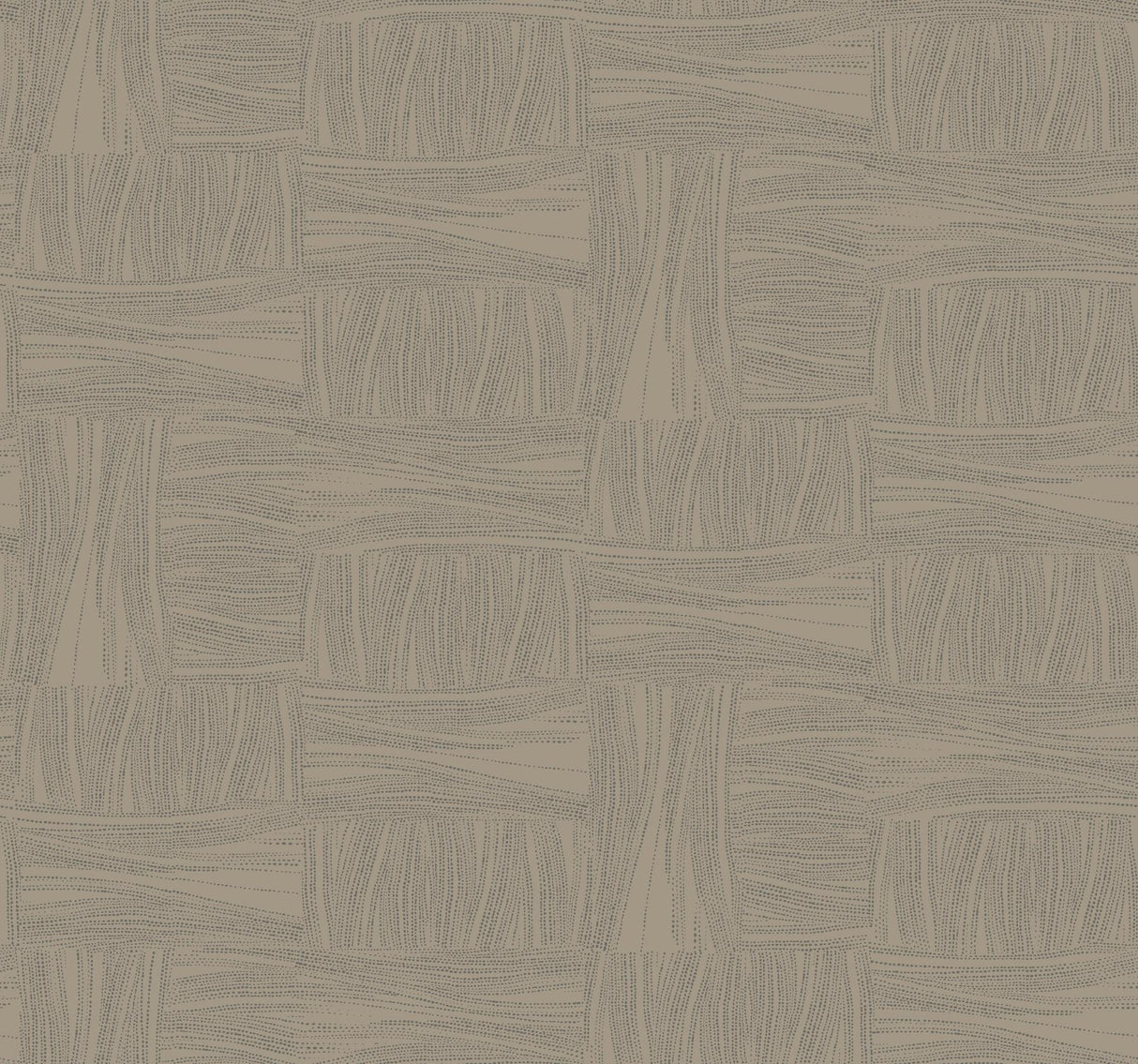 York Wicker Dot Brown Wallpaper