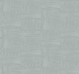 York Wicker Dot Blue Wallpaper