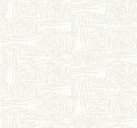 York Wicker Dot White & Off White Wallpaper