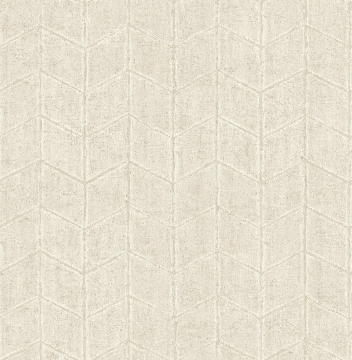 York Flatiron Geometric White & Off White Wallpaper