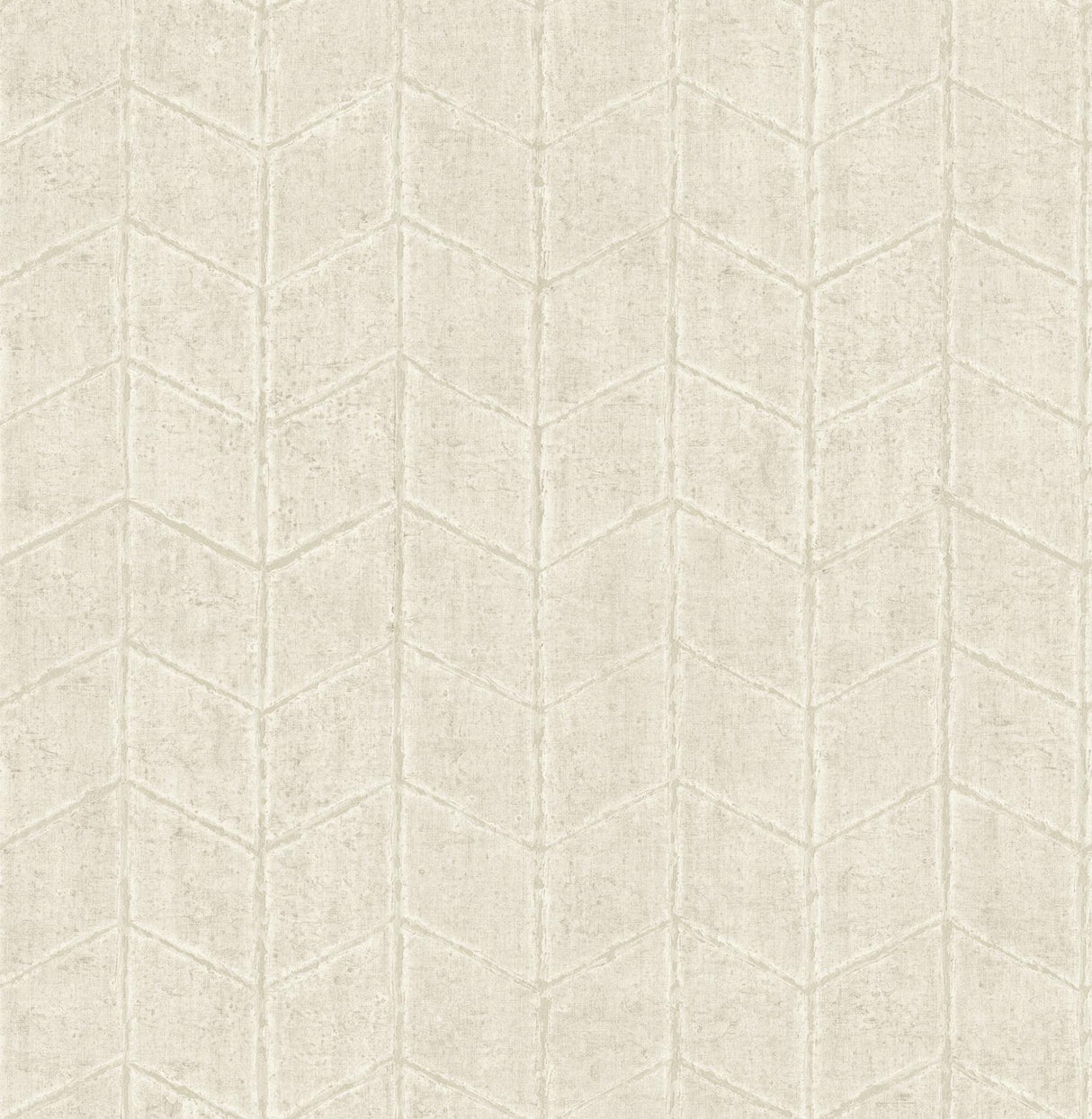 York Flatiron Geometric White & Off White Wallpaper
