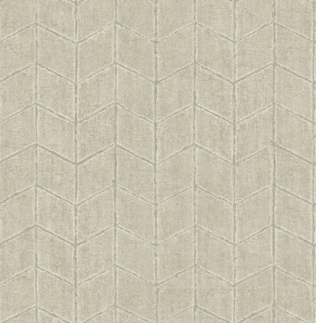 York Flatiron Geometric Brown Wallpaper