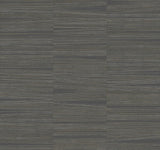 York Line Stripe Brown Wallpaper