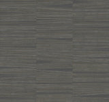 York Line Stripe Brown Wallpaper