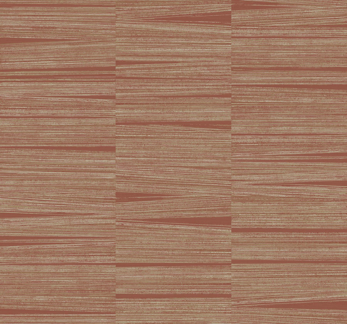 York Line Stripe Red Wallpaper