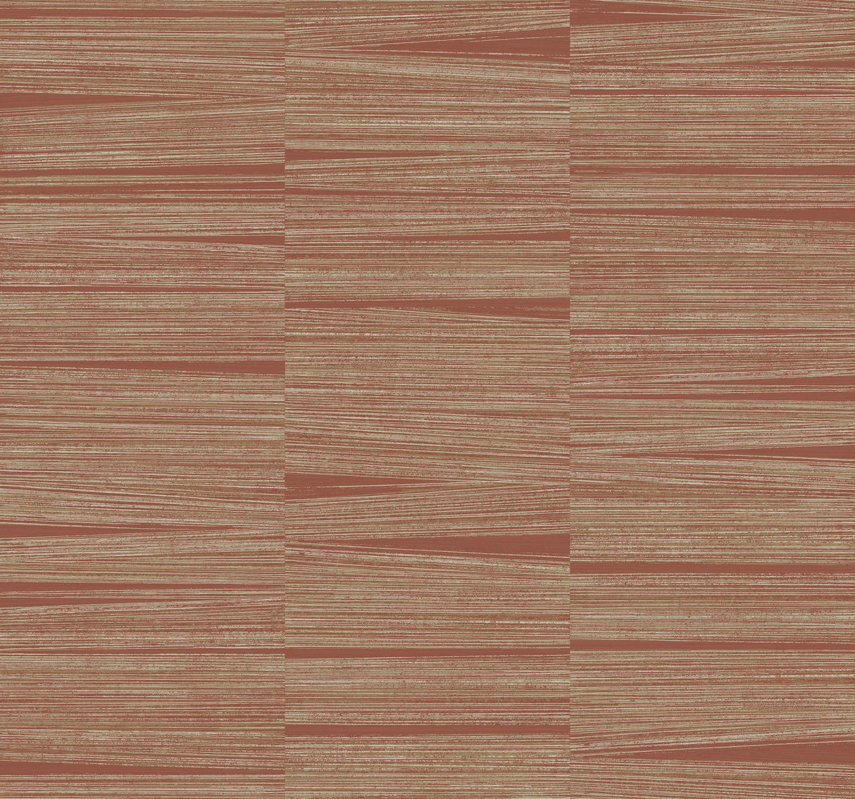 York Line Stripe Red Wallpaper