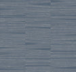 York Line Stripe Blue Wallpaper