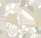 York Cut Outs Beige Wallpaper
