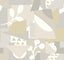 York Cut Outs Beige Wallpaper