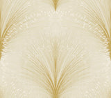 York Papyrus Plume Beige Wallpaper