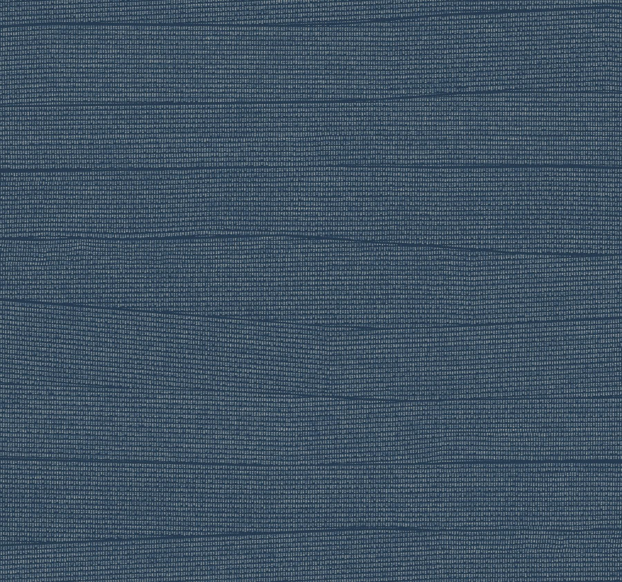 York Natural Grid Blue Wallpaper