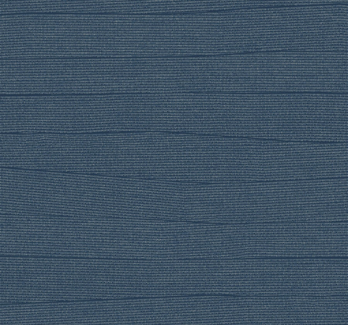 York Natural Grid Blue Wallpaper