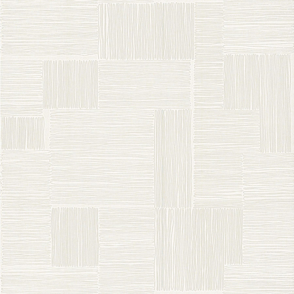 York Contour White & Off White Wallpaper