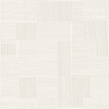 York Contour White & Off White Wallpaper