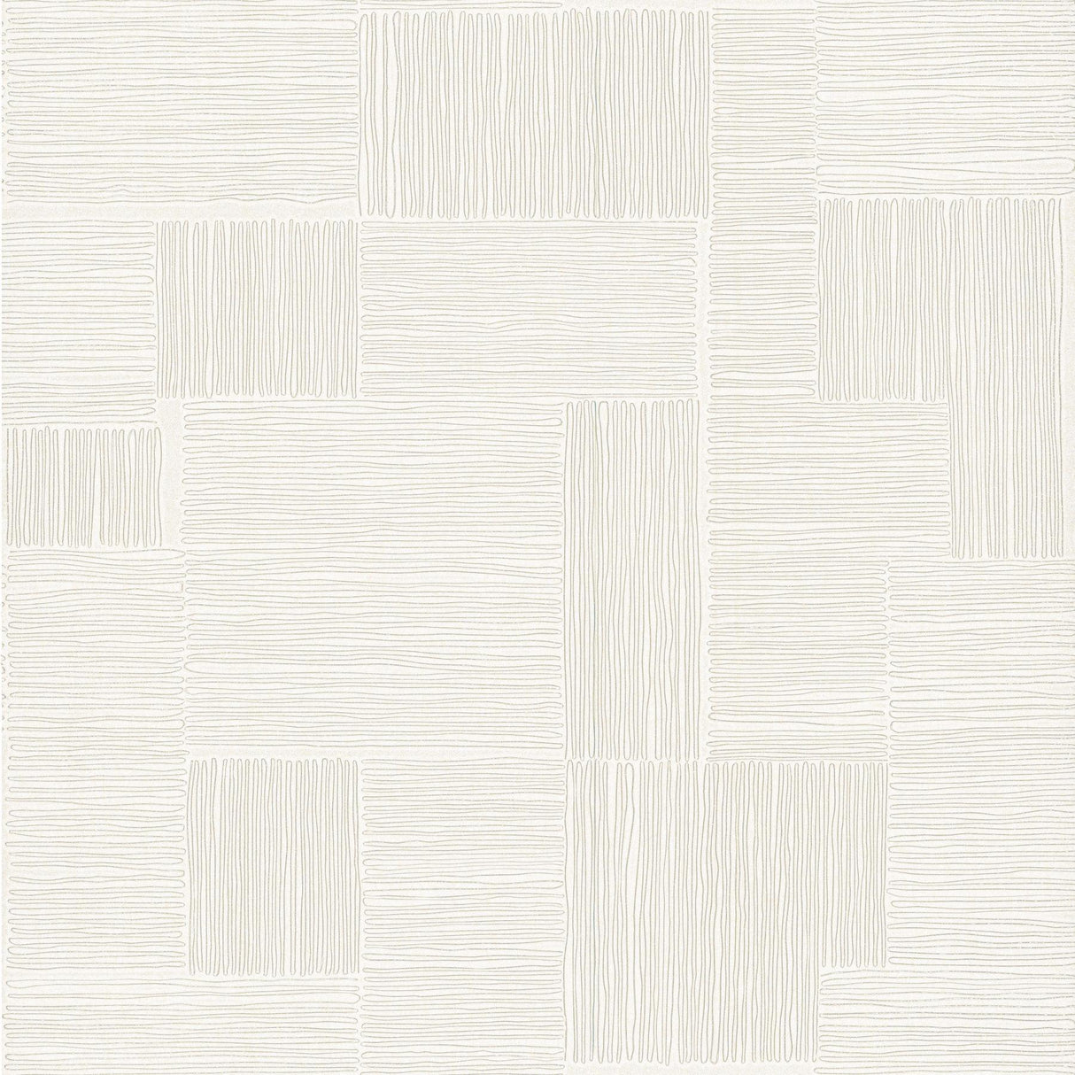 York Contour White & Off White Wallpaper