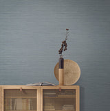 York Vista Blue Wallpaper