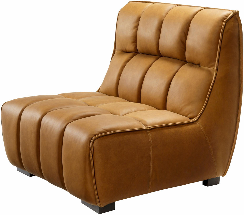 Surya Belfort BFT-002 Brown Dark Brown 37"H x 35"W x 39"D Accent Chair
