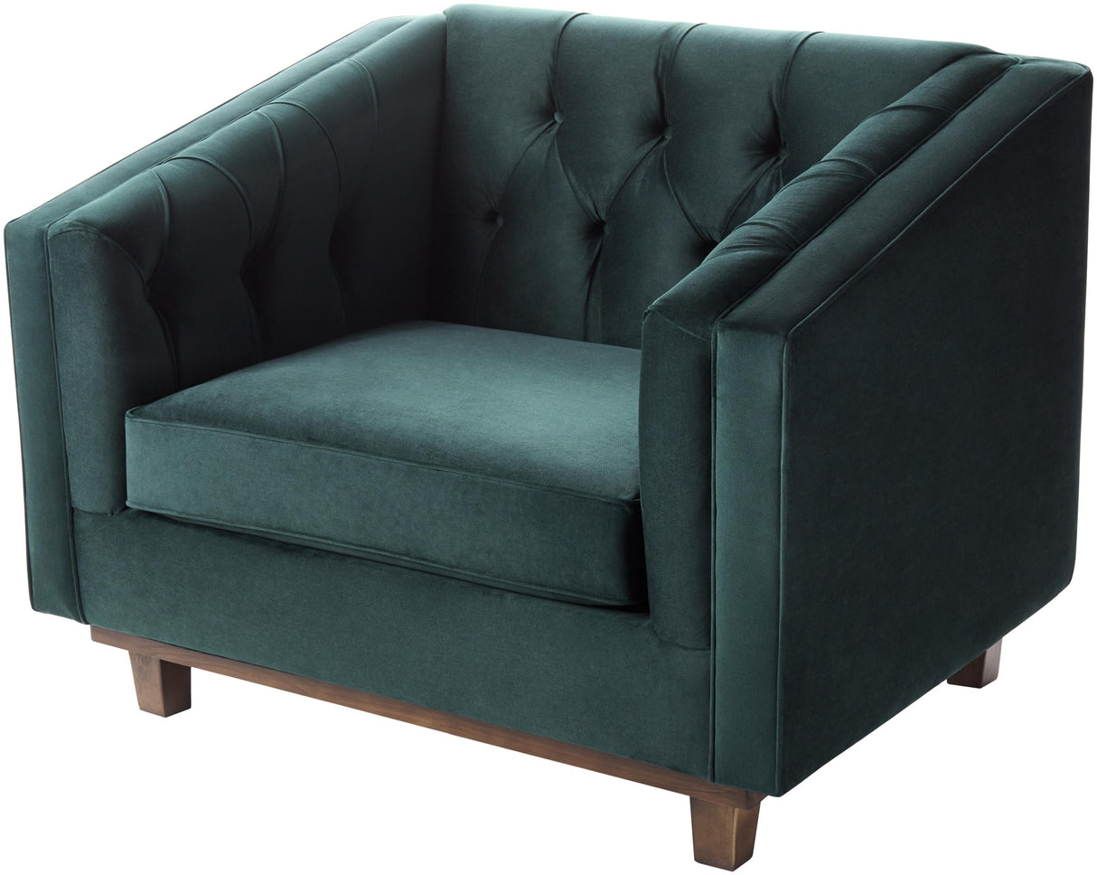 Surya Cheviot CVO-002 31"H x 45"W x 37"D Accent and Lounge Chairs